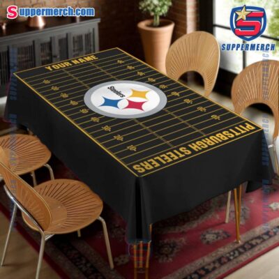 Pittsburgh Steelers Field Personalized Tablecloth-a 58tWxd1