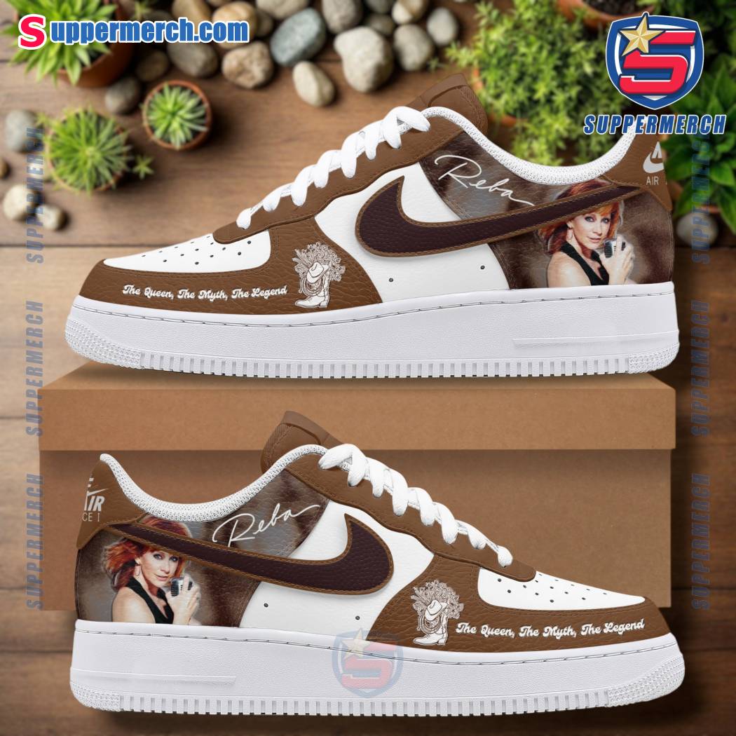 Reba Mcentire The Queen The Myth The Legend Air Force Shoes ImoAS4r