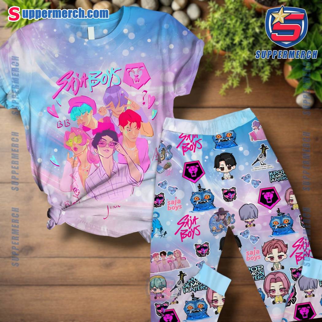 Saja Boys Kpop Demon Hunters Pajamas Set Pvgm2Qy