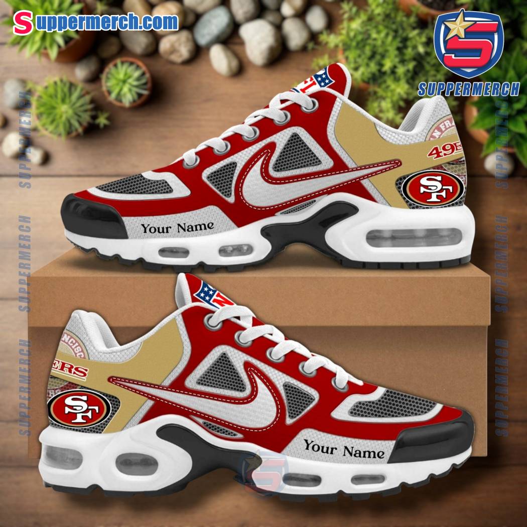 San Francisco 49ers NFL Team Personalized TN Sport Shoes 6CkROdr