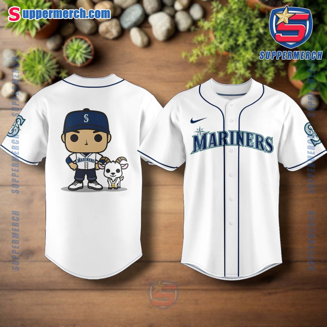 Seattle Mariners Goat Night 2025 Baseball Jersey tIqbzOK