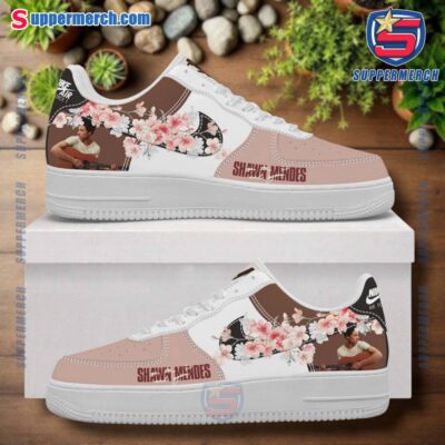 Shawn Mendes Cherry Blossoms Air Force Shoes bYHiU4j
