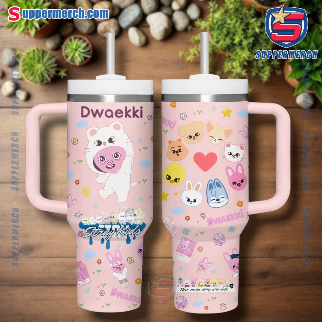 Stray Kids Evil Skzoo 40oz Tumbler With Handle-c WnAxQBs