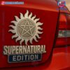 Supernatural Edition Laser Engraved Car Badge w4ATZUd