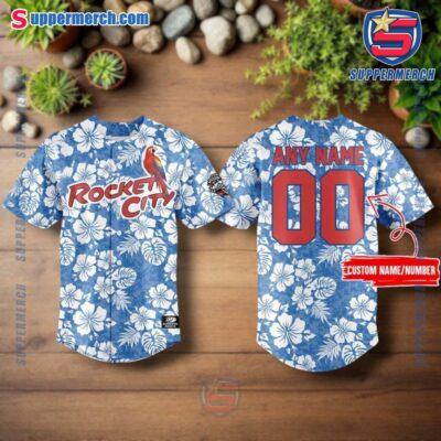Trash Pandas 2025 Margaritaville Night Personalized Baseball Jersey wiAqjRJ