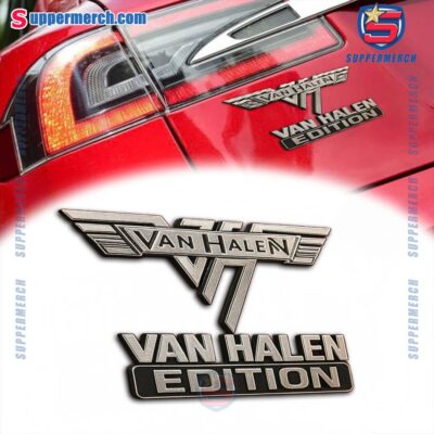 Van Halen Edition Laser Engraved Car Badge-a UTp4hlz