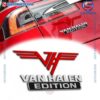 Van Halen Edition Laser Engraved Car Badge-b KtpSANv