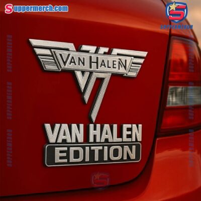 Van Halen Edition Laser Engraved Car Badge TU0Vi4z
