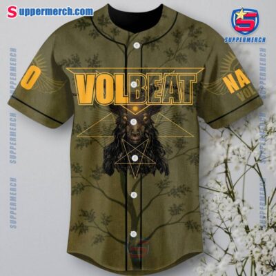 Volbeat God Of Angels Trust Personalized Baseball Jersey-a 37rnpzg