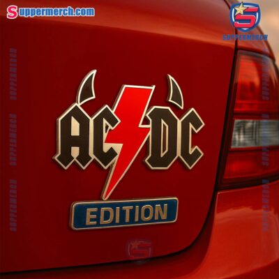 ACDC Edition Laser Engraved Car Badge kqPXuoi