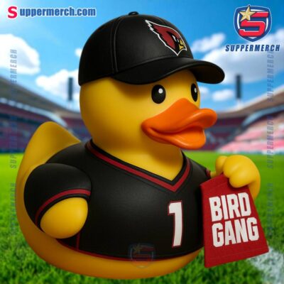 Arizona Cardinals Bird Gang 50th Anniversary Rubber Duck E8Ok5hz