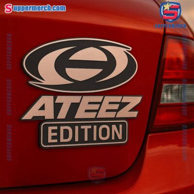 Ateez Edition Laser Engraved Car Badge-a ej5YTsM