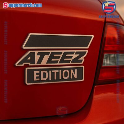 Ateez Edition Laser Engraved Car Badge 4KyTQX0