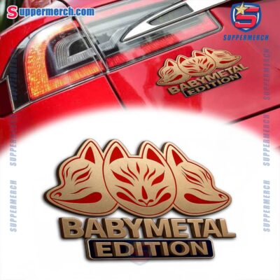 Babymetal Edition Laser Engraved Car Badge-a SNh4qIE