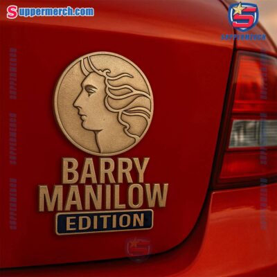 Barry Manilow Edition Laser Engraved Car Badge JPVxMRt