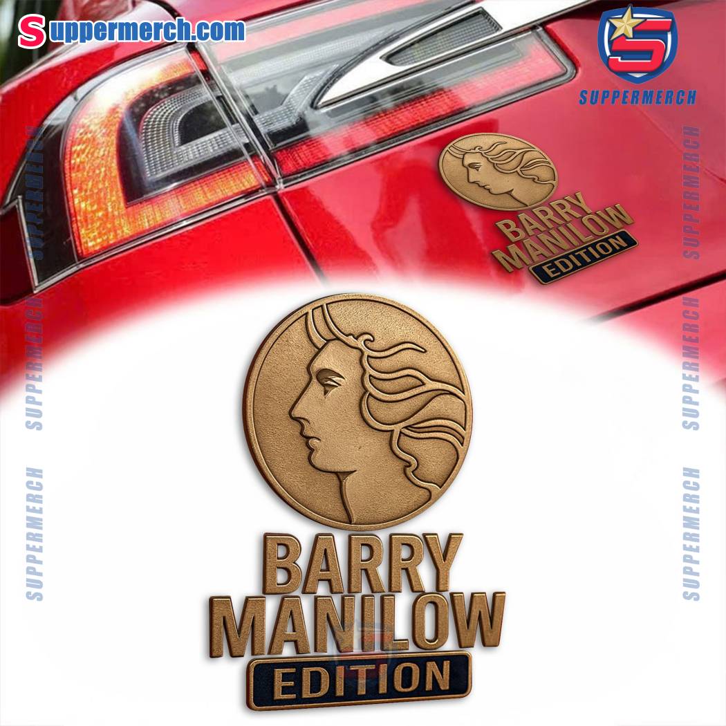 Barry Manilow Edition Laser Engraved Car Badge-b IBYrvun