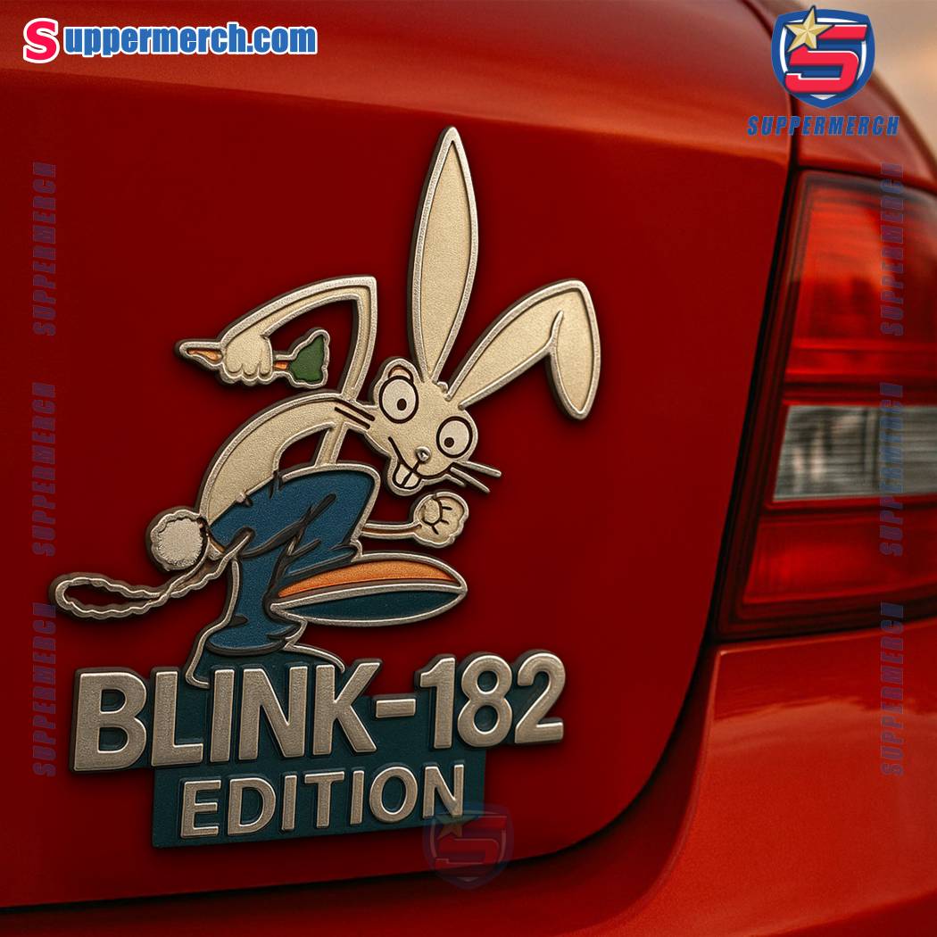 Blink-182 Edition Laser Engraved Car Badge-a mcubJpj