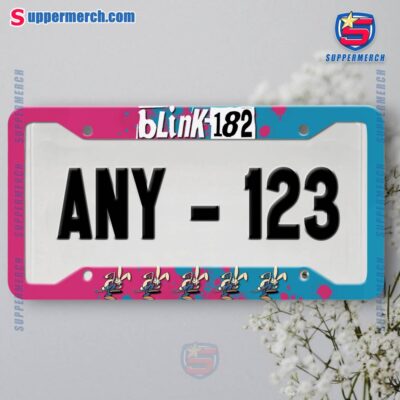 Blink-182 License Plate Frame-a CcjZMPz