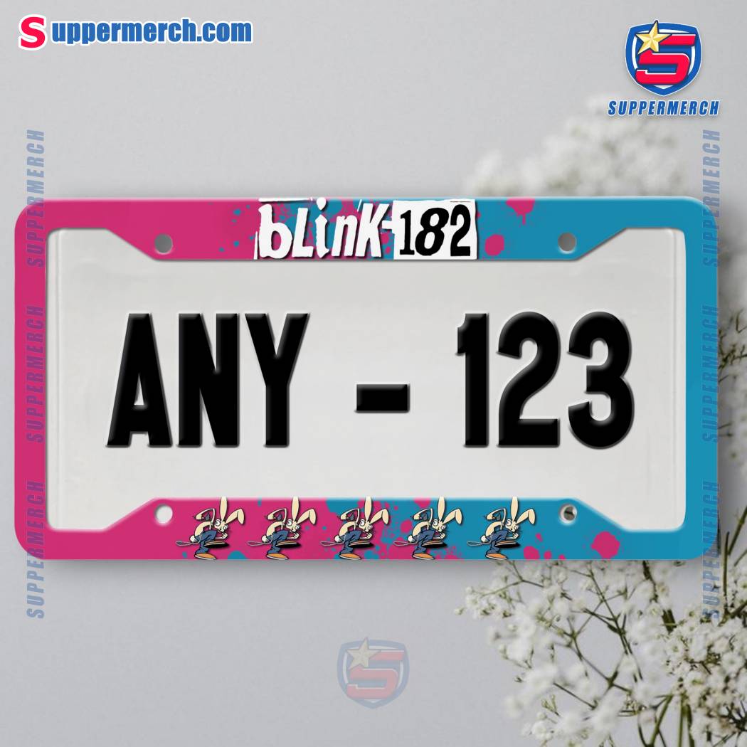 Blink-182 License Plate Frame-a CcjZMPz