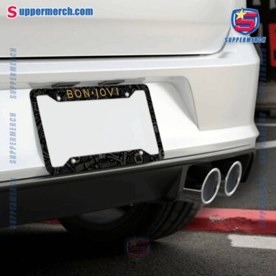 Bon Jovi License Plate Frame-a ZYFW5ke