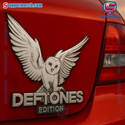 Deftones Edition Laser Engraved Car Badge qO9ux1C