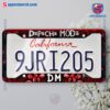 Depeche Mode License Plate Frame-b pJbd6yo
