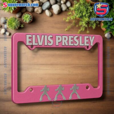 Elvis Presley License Plate Frame Ncpy1DP