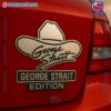 George Strait Edition Laser Engraved Car Badge Be9gZrj