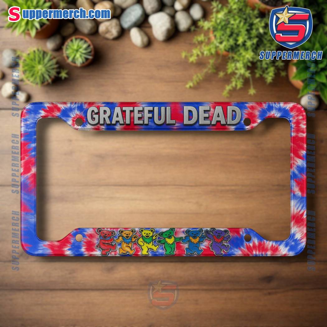 Grateful Dead License Plate Frame eLEScPd