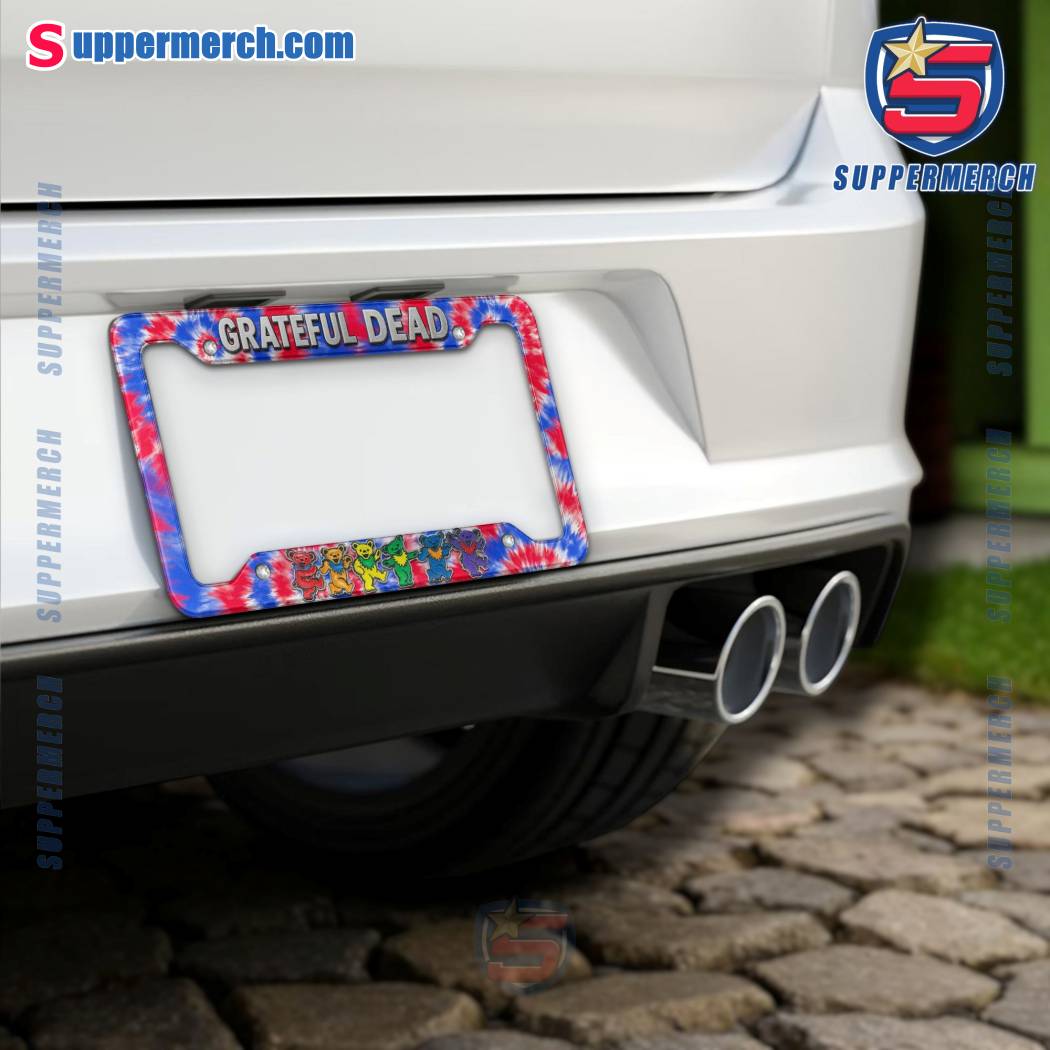 Grateful Dead License Plate Frame-b WGdHUAt
