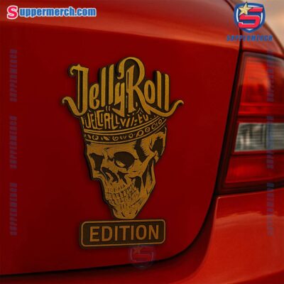 Jelly Roll Edition Laser Engraved Car Badge du2mTMz