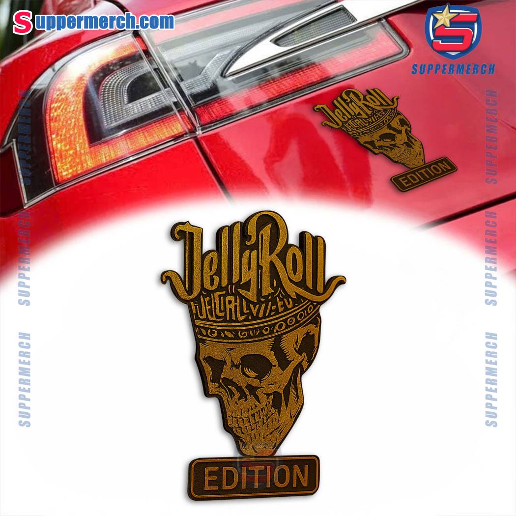 Jelly Roll Edition Laser Engraved Car Badge-b xX0uOnv