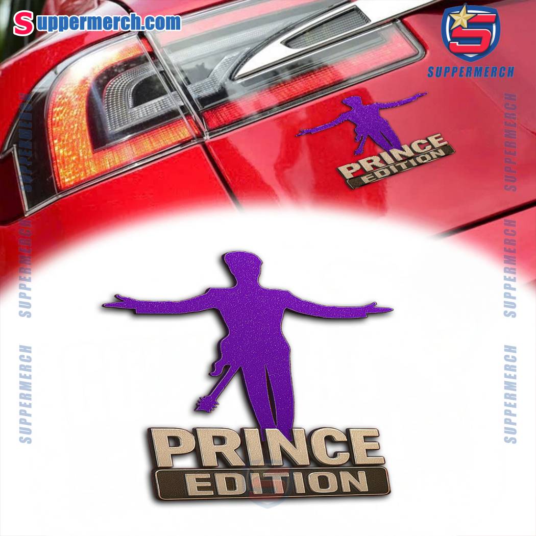 Prince Edition Laser Engraved Car Badge-c NWXFV60