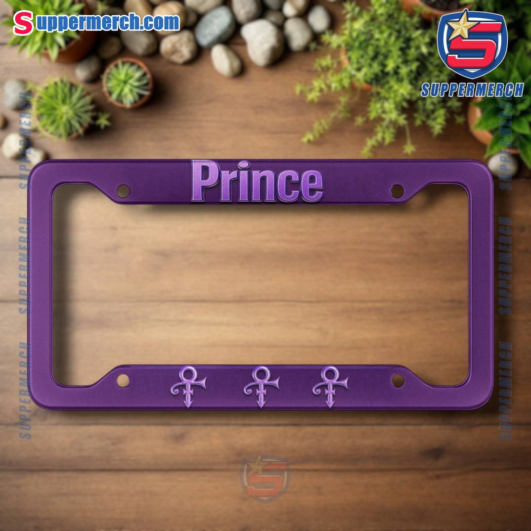 Prince License Plate Frame FYTrcPj