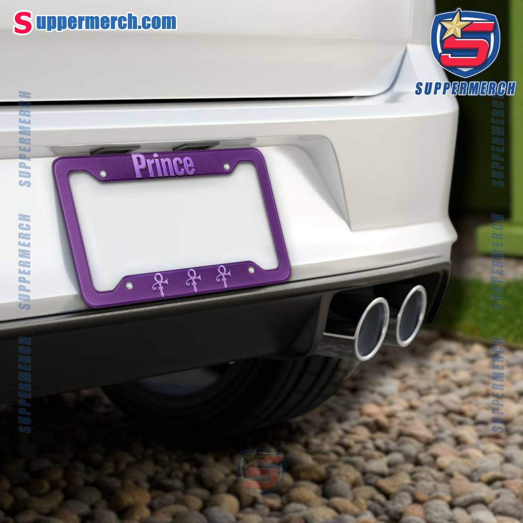 Prince License Plate Frame-b gn3IrkL