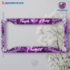Prince Purple Rain License Plate Frame-z kapE5X4