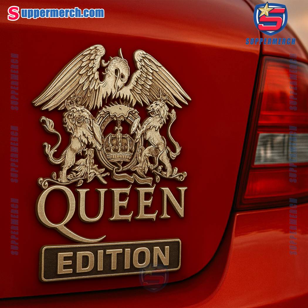 Queen Edition Laser Engraved Car Badge-a sxDA1gY