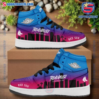 Red Sox Romy Gonzalez Tremendously Locked In Air Jordan High Top Shoes u7rVsIF