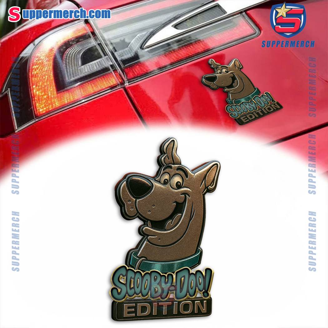 Scooby-doo Edition Laser Engraved Car Badge-c 9itkrDQ