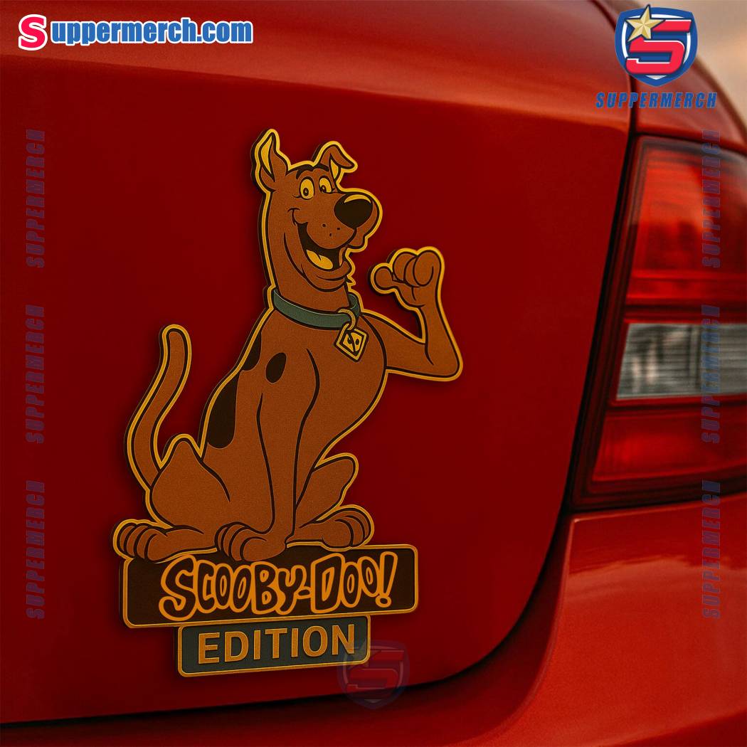 Scooby-doo Edition Laser Engraved Car Badge WfbVAdX
