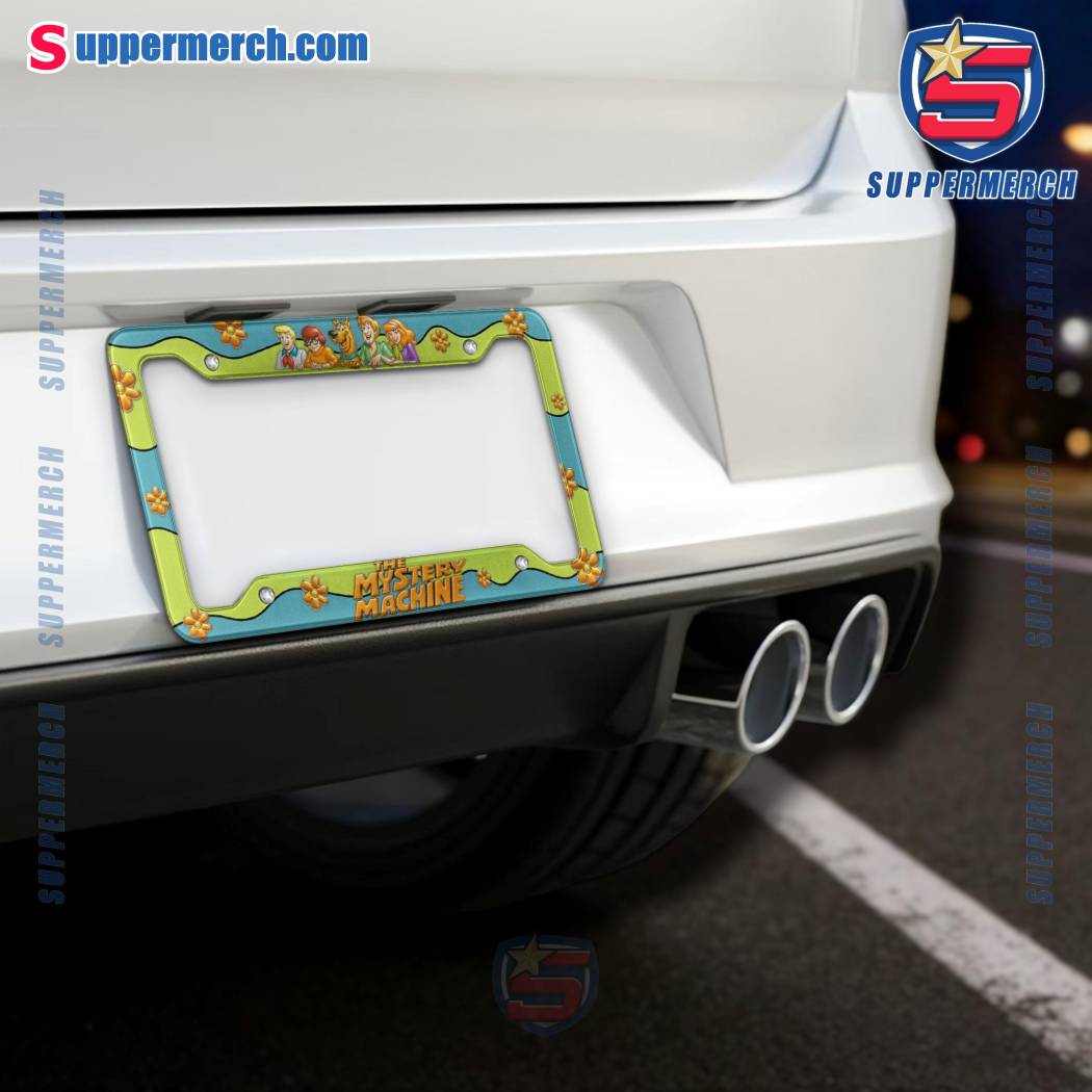 Scooby-doo License Plate Frame-b Jb7wA1L