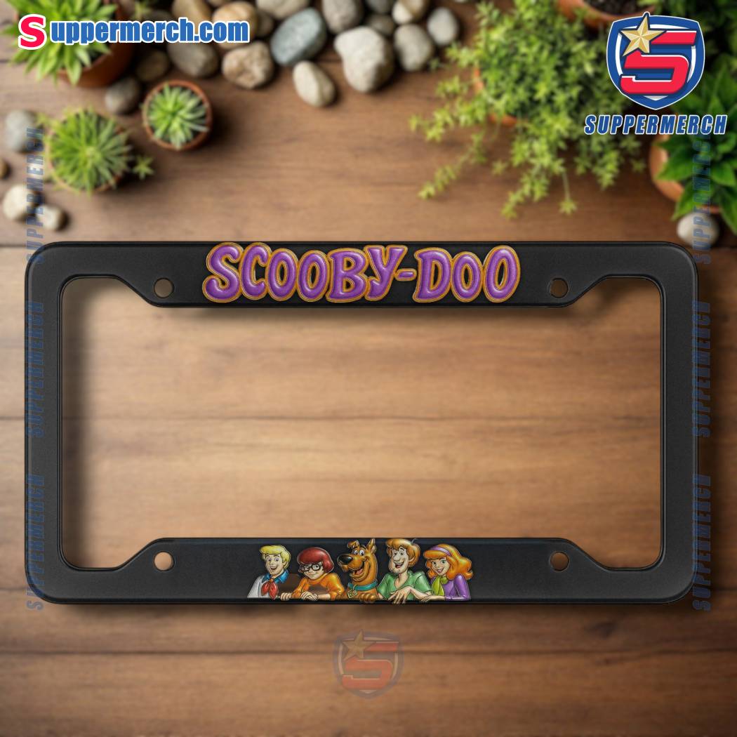 Scooby-doo License Plate Frame-c uMErgix