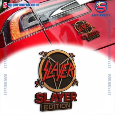 Slayer Edition Laser Engraved Car Badge-a nErxNXd