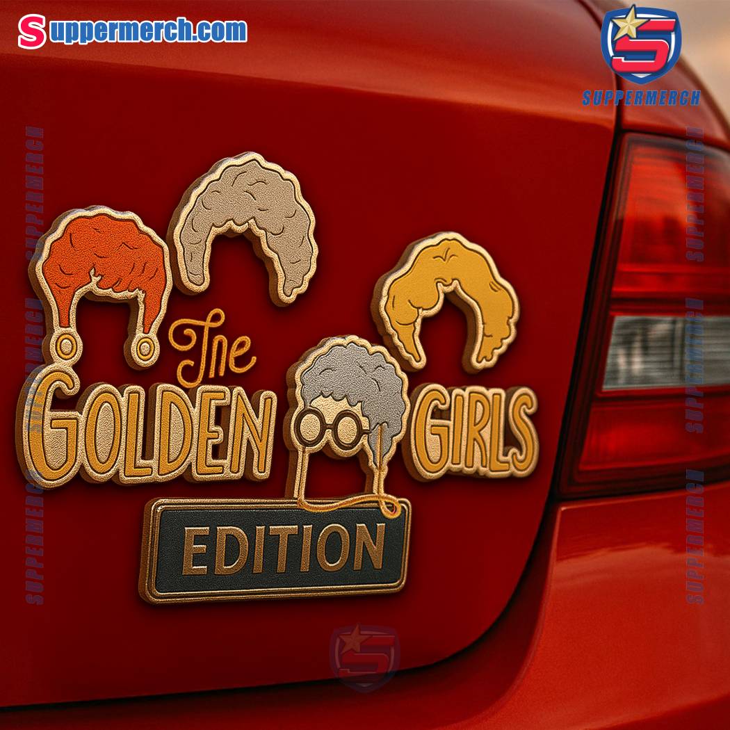 The Golden Girls Edition Laser Engraved Car Badge-c tOERDw4