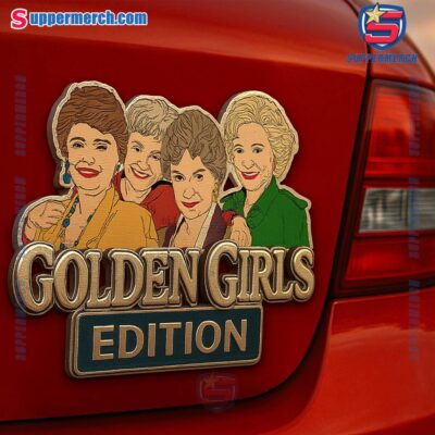 The Golden Girls Edition Laser Engraved Car Badge H6arKtN