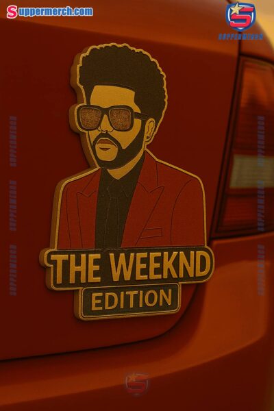 The Weeknd Edition Laser Engraved Car Badge-a qNCmjpP