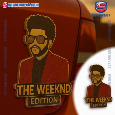 The Weeknd Edition Laser Engraved Car Badge LUwRzPI