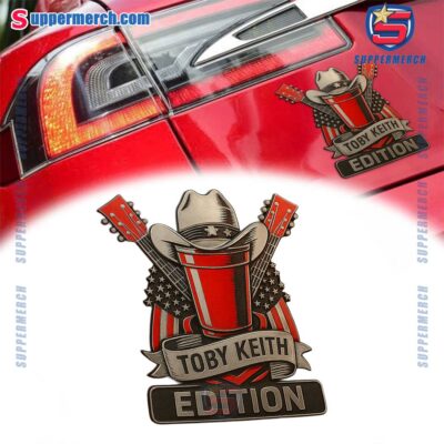 Toby Keith Edition Laser Engraved Car Badge-a Pgl9rhQ
