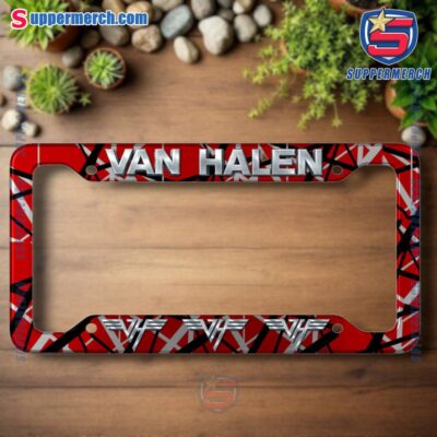 Van Halen License Plate Frame LYJCKUl