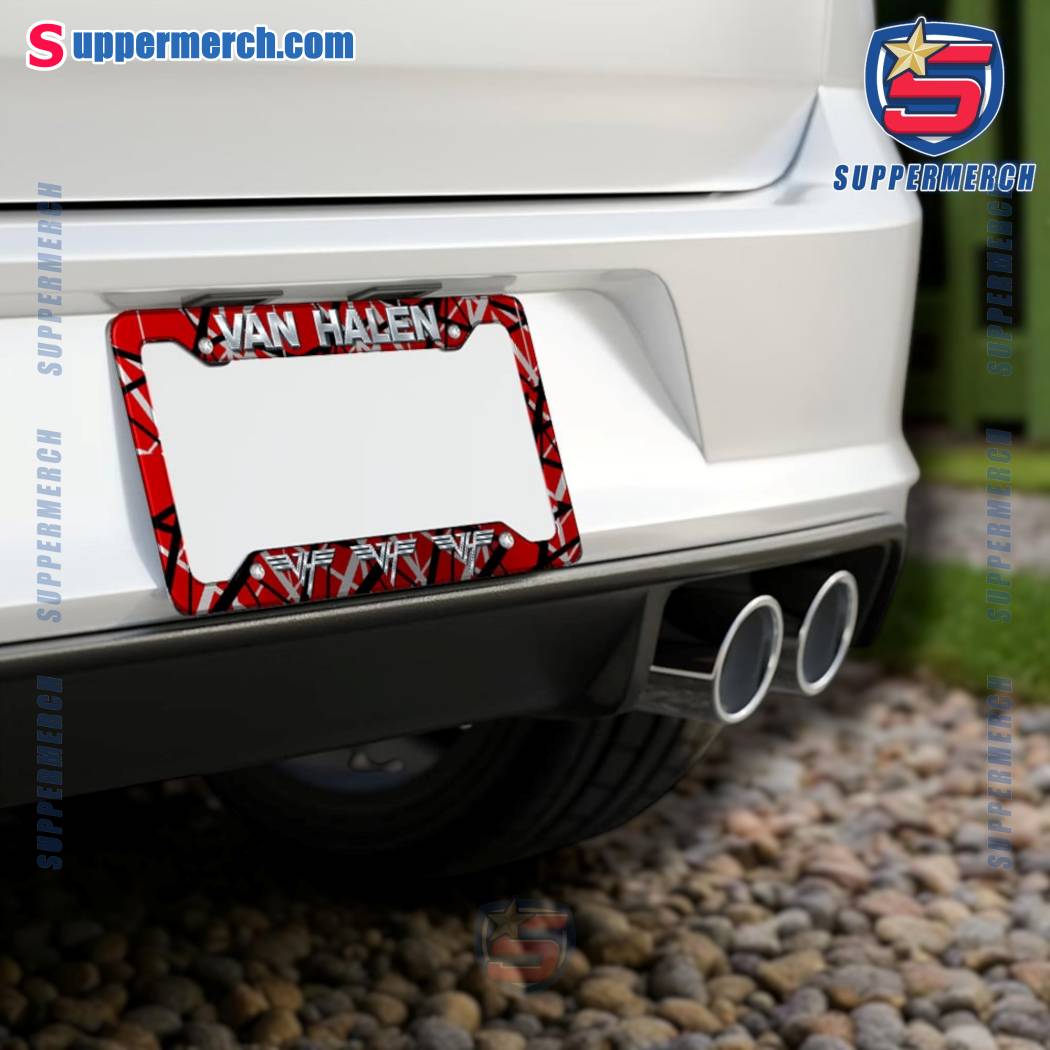 Van Halen License Plate Frame-a lP07rN5
